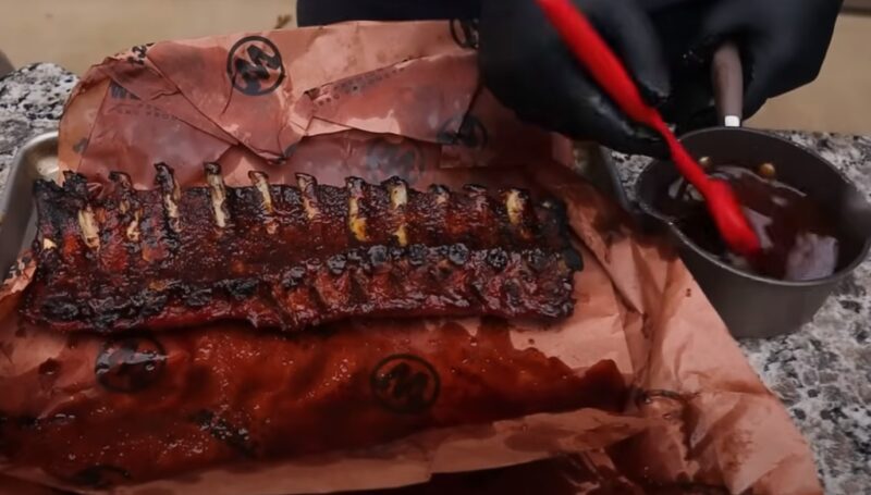 Wrapped ribs